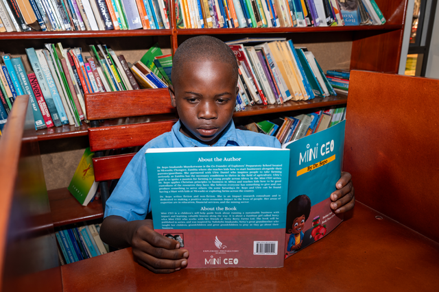 In classrooms across Zambia, a quiet revolution is unfolding; one book, one idea, and one young mind at a time.

Through the Mini CEO Competition, supported by First Quantum, nearly 300 primary and secondary schools are participating in an innovative literacy and entrepreneurship programme designed to unlock leadership potential among learners.
